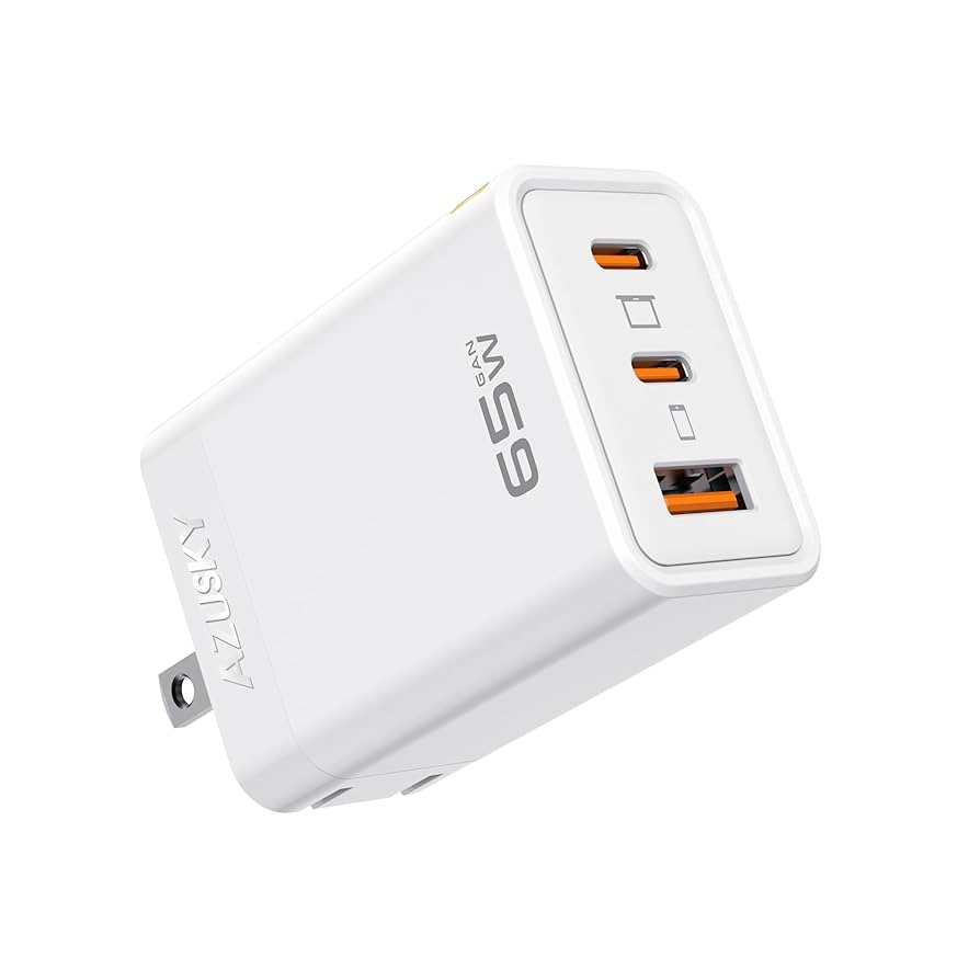 Amazon | PD USB充電器 65W GaN Type C 急速充電器 高速充電器